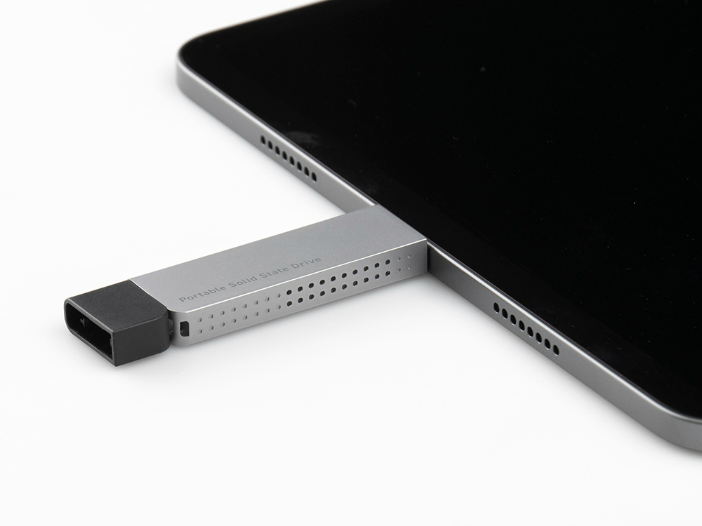 ロジテック 薄型 スリム スティック型 コンパクト 外付け SSD 500GB