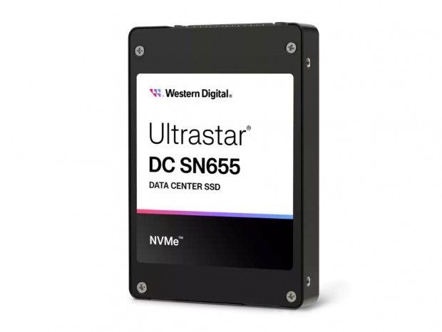 MTBF250万時間、1DWPDのデータセンター向けU.3 SSD、Western Digital「Ultrastar DC SN655」