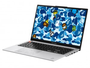 ASUS、ファッションブランド「A BATHING APE」とコラボした15.6型OLED