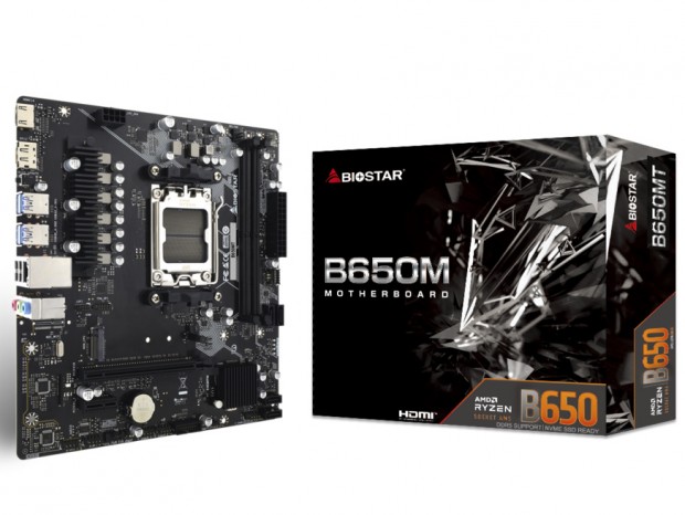 AMD B650チップ採用のエントリーMicroATXマザーボード2種がBIOSTARから