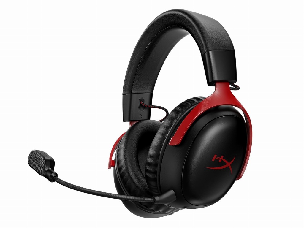 HyperX、120時間動作するワイヤレスヘッドセット「HyperX Cloud III