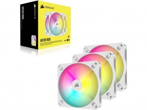 iCUE AR120 RGB WHITE Triple Fan Kit