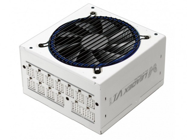 スーパーコネクタ採用の白いPLATINUM電源、Super Flower「LEADEX VI PLATINUM PRO 1000W WT」