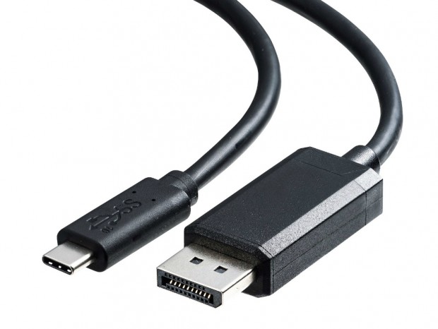 サンワサプライ、USB Type-CをDisplayPortに変換するケーブル2種発売