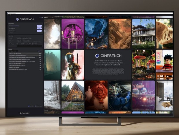 Maxon、最新ベンチマーク「Cinebench 2024」を発表。GPUベンチも復活
