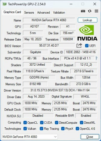 GV-N4060OC-8GL