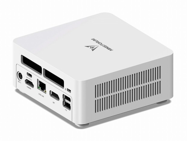 Core i5-12450Hを搭載したホワイトカラーの小型デスクトップPC、MINISFORUM「UN1245W」計3機種