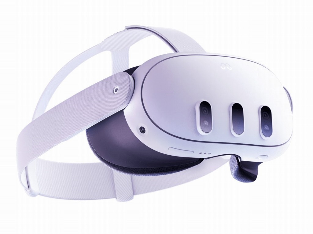 VRヘッドセット最新モデル「Meta Quest 3」登場。グラフィックス 