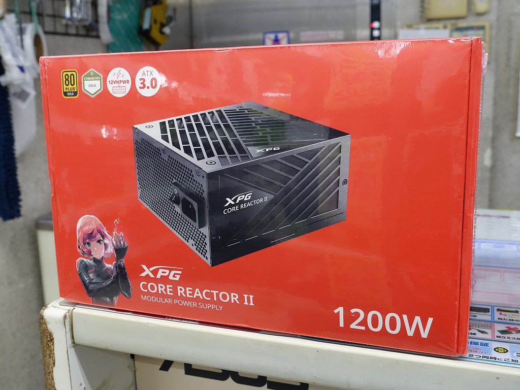 XPG(ADATA)からATX 3.0対応のGOLD電源が全4モデル。最大1200W、価格は