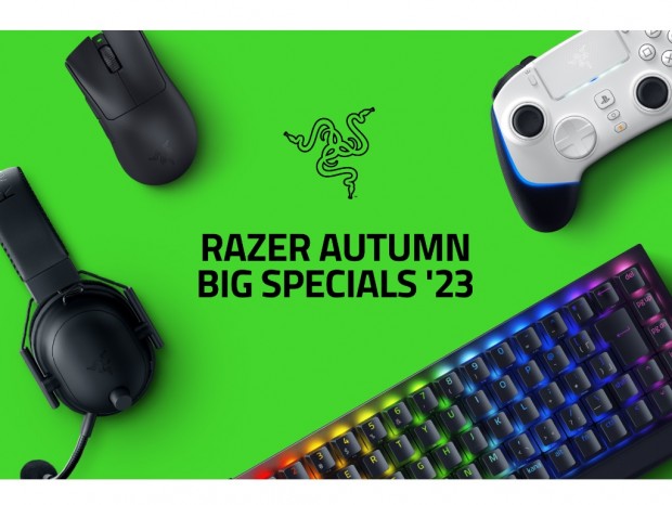 40種類以上の製品が特別価格で購入できる「Razer Autumn Big Specials ’23」開催