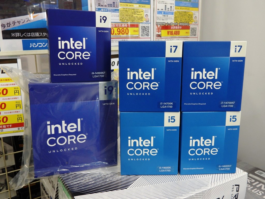 最高クロック6GHzの最新CPU「第14世代Intel Coreプロセッサ」計6モデル 