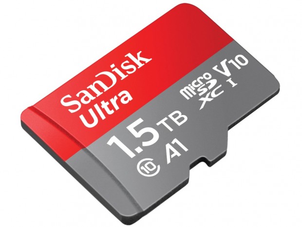 容量1.5TBのUHS-I対応microSDカードがSanDiskから