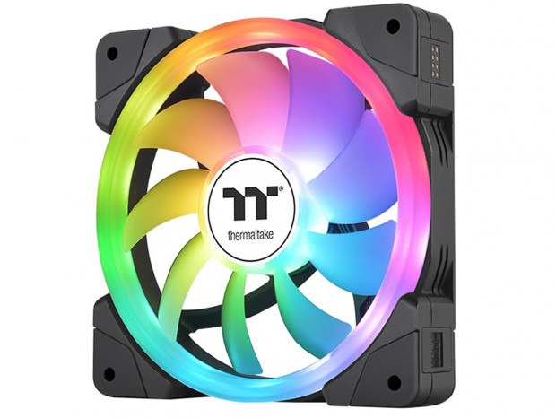 着脱式交換用ブレード付属の冷却ファン、Thermaltake「SWAFAN EX ARGB Sync」シリーズなど