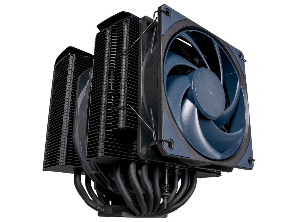 独自ヒートパイプ8本のデュアルタワーサイドフロー、Cooler Master ...