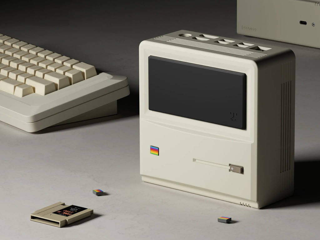 AYANEO、Macintosh風の「Retro Mini PC AM01」などレトロデザインの