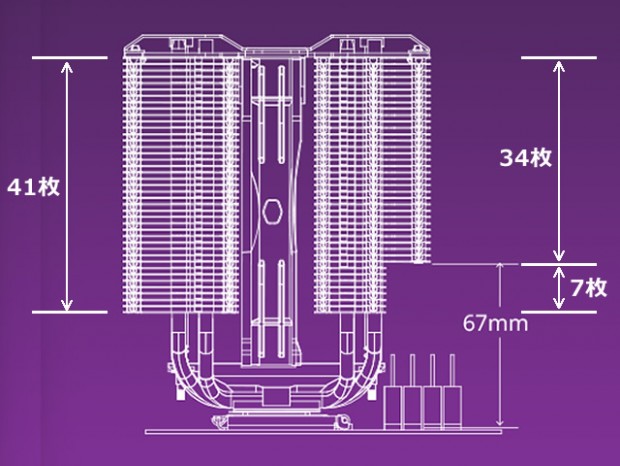 Cooler Master MASTERAIR MA824 Stealth