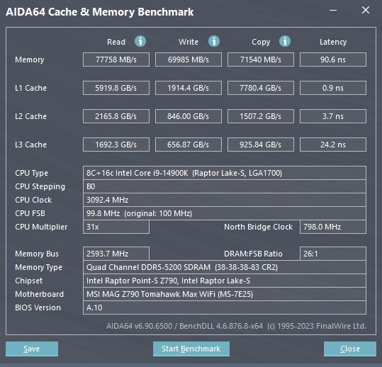 MAG Z790 TOMAHAWK MAX WIFI