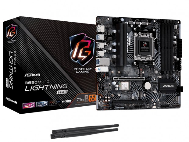 Wi-Fi 6E対応エントリーゲーミングMicroATXマザー、ASRock「B650M PG Lightning WiFi」