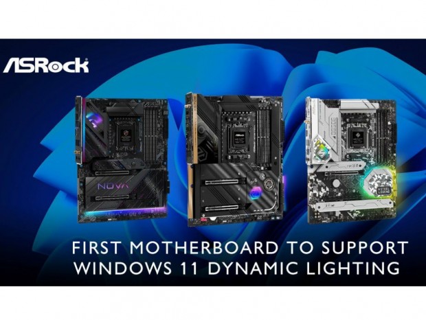 ASRock製マザーボードがWindowsからイルミネーションを制御できる「Dynamic Lighting」対応