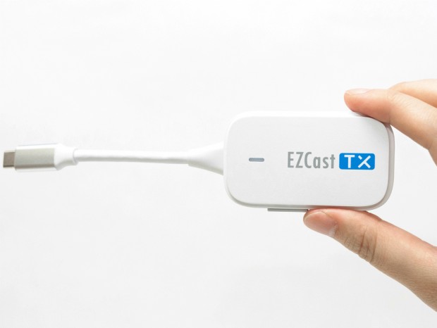 最大60WのUSB PDに対応するワイヤレスディスプレイアダプタ「EZCast Pocket PD」