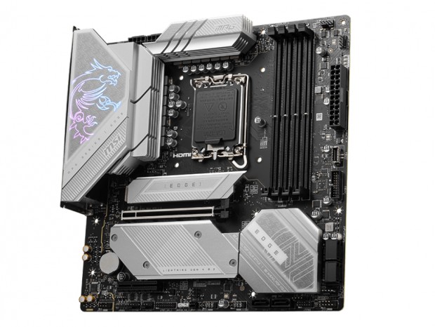 MSI、白銀カラーヒートシンクを採用するIntel B760 MicroATXゲーミング 