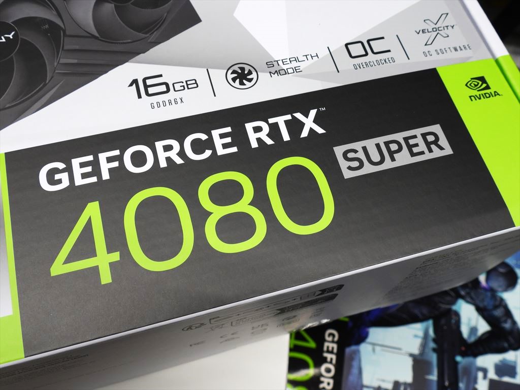 NVIDIA RTX 40 SUPERシリーズ最上位「GeForce RTX 4080 SUPER」が 