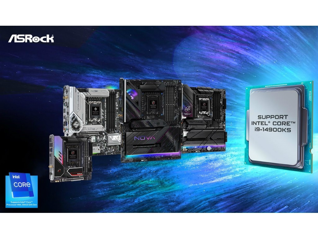 ASRock、Intel 700/600シリーズマザーボードにCore i9-14900KS向けBIOS提供 - エルミタージュ秋葉原