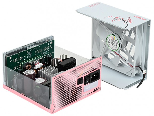 桜舞う特別デザインの堅実＆静粛な最新電源、Seasonic「VERTEX GX-1000 