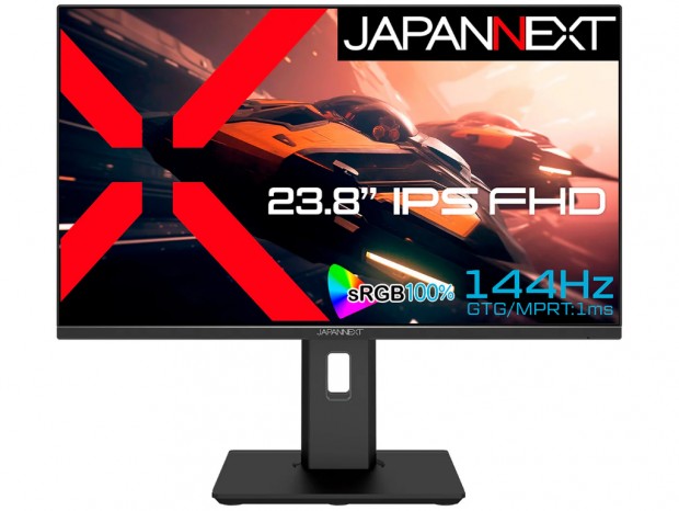 JAPANNEXT、Fast IPS採用のフルHDゲーミング液晶ディスプレイ税込 
