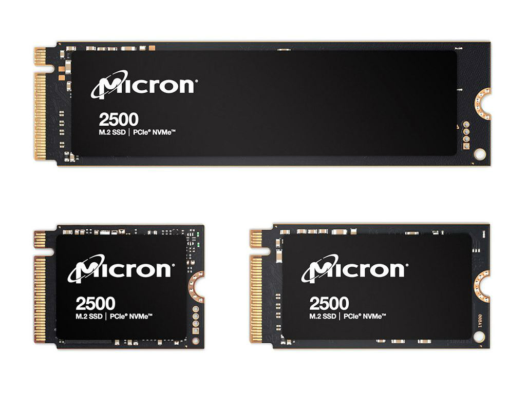 232層QLC NANDフラッシュを採用したNVMe M.2 SSD、Micron「2500 SSD」シリーズ - エルミタージュ秋葉原