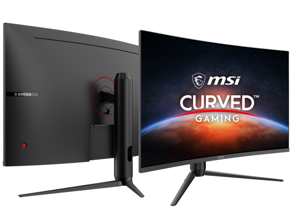 MSI、170Hz/1ms対応の31.5型WQHD湾曲モデルなど液晶ディスプレイ計3