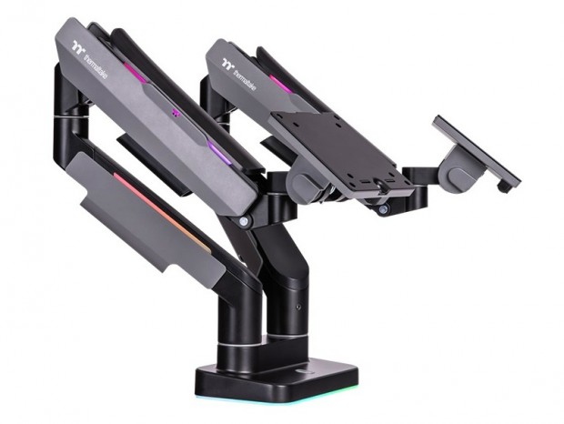 Dual RGB Monitor Arm