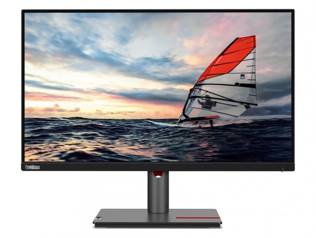 レノボ、広色域表示が可能＆ポート数豊富な24.5型IPS液晶「ThinkVision P25i-30」