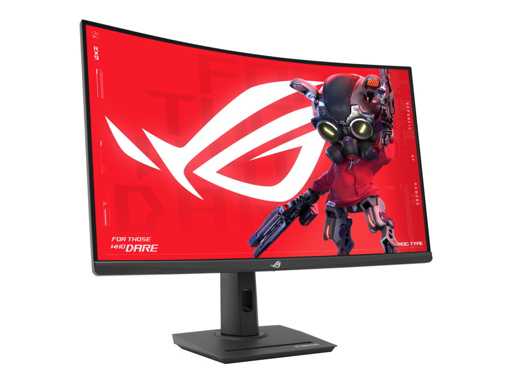 ASUS、最大280Hz駆動の32型WQHD湾曲ゲーミング液晶「ROG Strix 