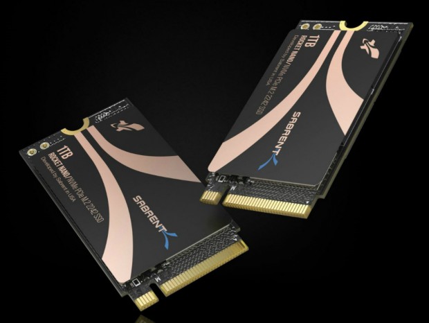 DRAMキャッシュレスのPCIe 4.0対応M.2 2242 SSD、Sabrent「Rocket NANO」