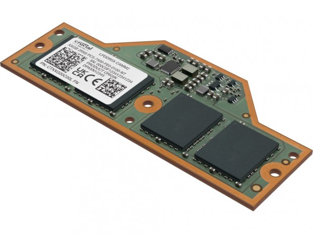 Micron、LPDDR5Xメモリを採用する新型メモリ「LPCAMM2」提供開始