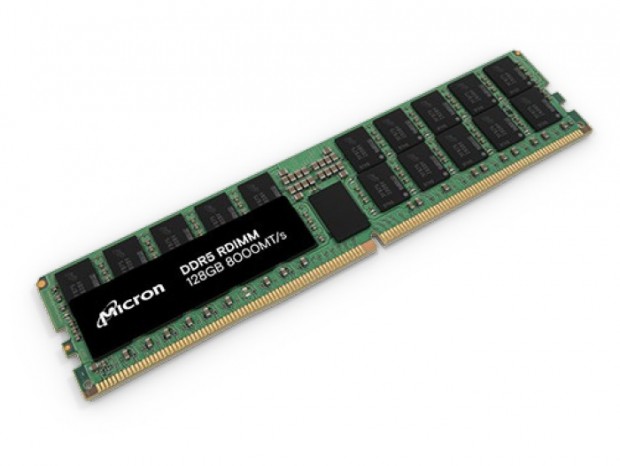 Micron、低レイテンシなAIデータセンター向け「128GB DDR5 RDIMM」出荷開始