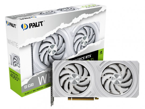 Palit、全身ホワイトカラーの「GeForce RTX 4070 White 12GB GDDR6X」など2製品