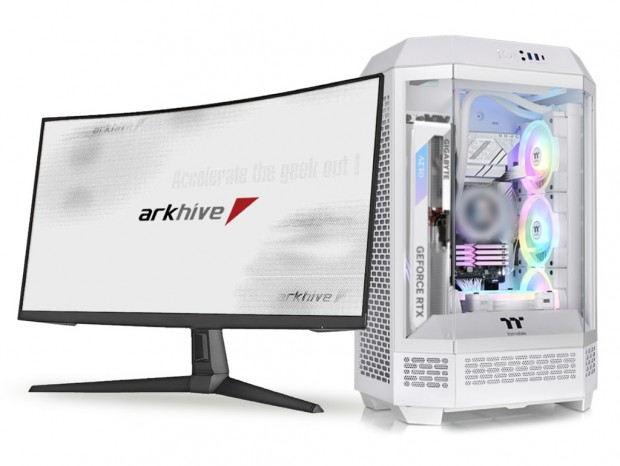 arkhiveから八角柱デザイン筐体、Thermaltake「The Tower 300」採用ゲーミングPC計4モデル