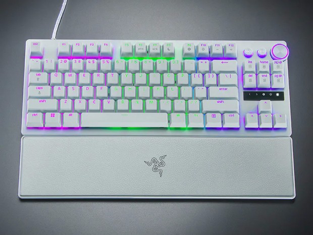 Razer Huntsman V3 Pro Tenkeyless (White Edition)