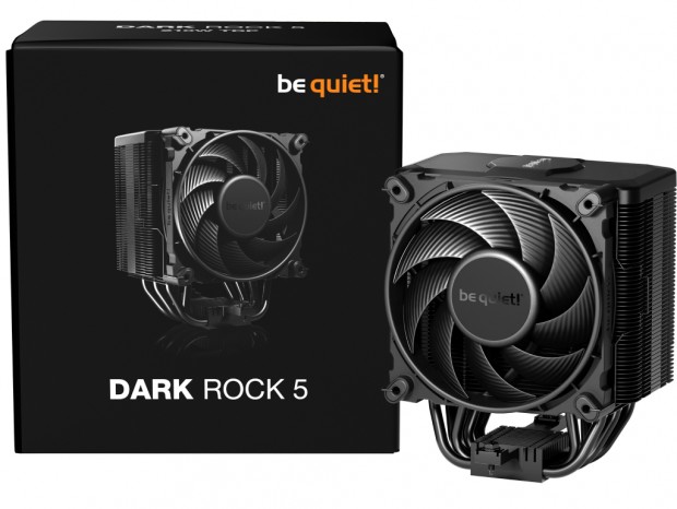 シングルタワーのハイエンドサイドフロー型CPUクーラー、be quiet!「DARK ROCK 5」国内発売