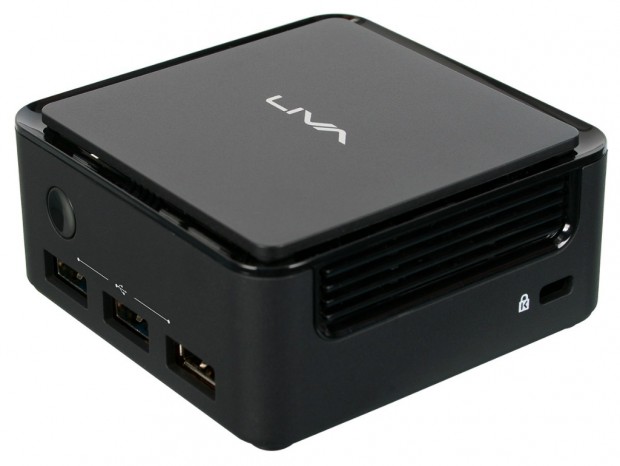 74mm角のデュアルディスプレイ対応小型デスクトップPC、ECS「LIVA Q3D N5100」