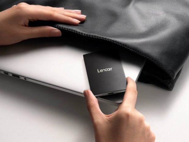 最薄部4.8mmのUSB 3.2 Gen 2×2対応ポータブルSSD、Lexar「SL500」シリーズ国内発売