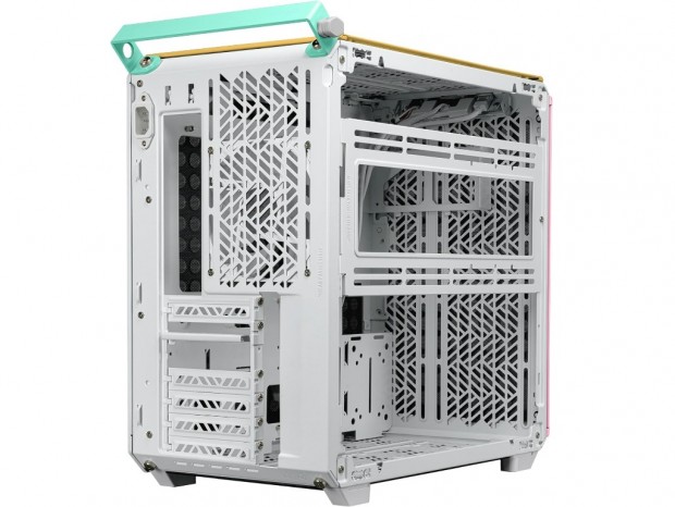 Cooler Master、3色のカラーパネルが付属する組み立て式PCケース「QUBE 500 Flatpack Macaron Edition」
