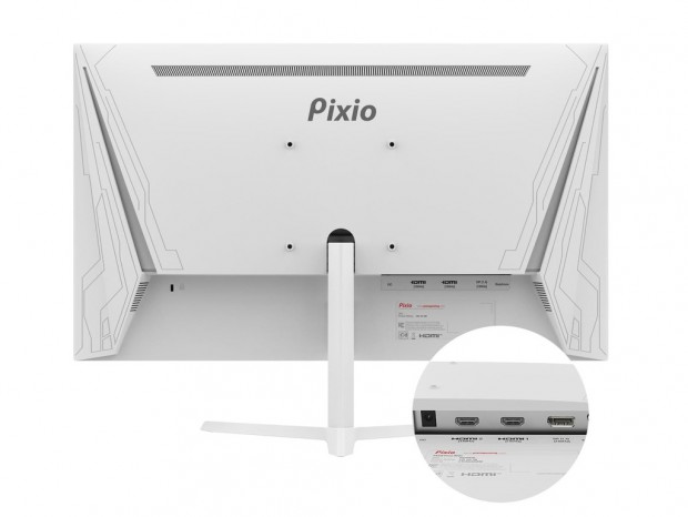 Pixio、Fast IPSを採用する180Hzの白いフルHDゲーミング液晶「PX248 Prime Plus White」