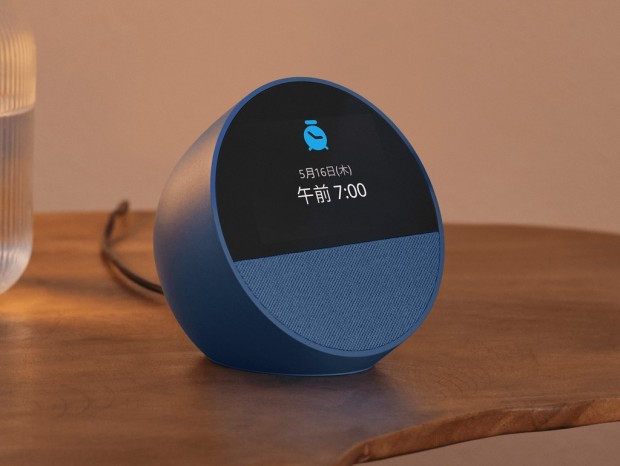 Amazon、タッチ液晶＆スピーカー内蔵の新しい「Echo Spot」発売。プライム会員は5,980円