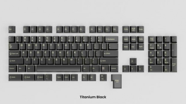 Full Metal Keycaps Set