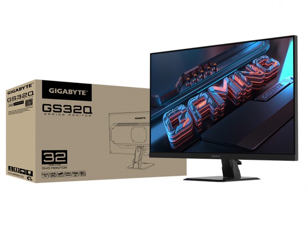 Super Speed IPS採用の31.5型WQHDゲーミング液晶、GIGABYTE「GS32Q」19日発売開始