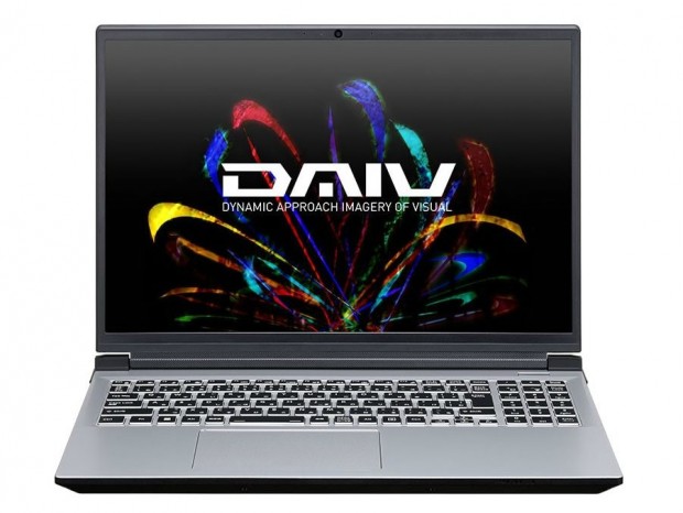 DCI-P3 100％のクリエイター向け16型ノートPC、マウスコンピューター「DAIV R6-I7G60SR-A」