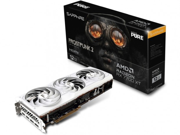 Frostpunk 2ゲームコードが付属するRadeon RX 7700 XTコラボモデルがSAPPHIREから発売